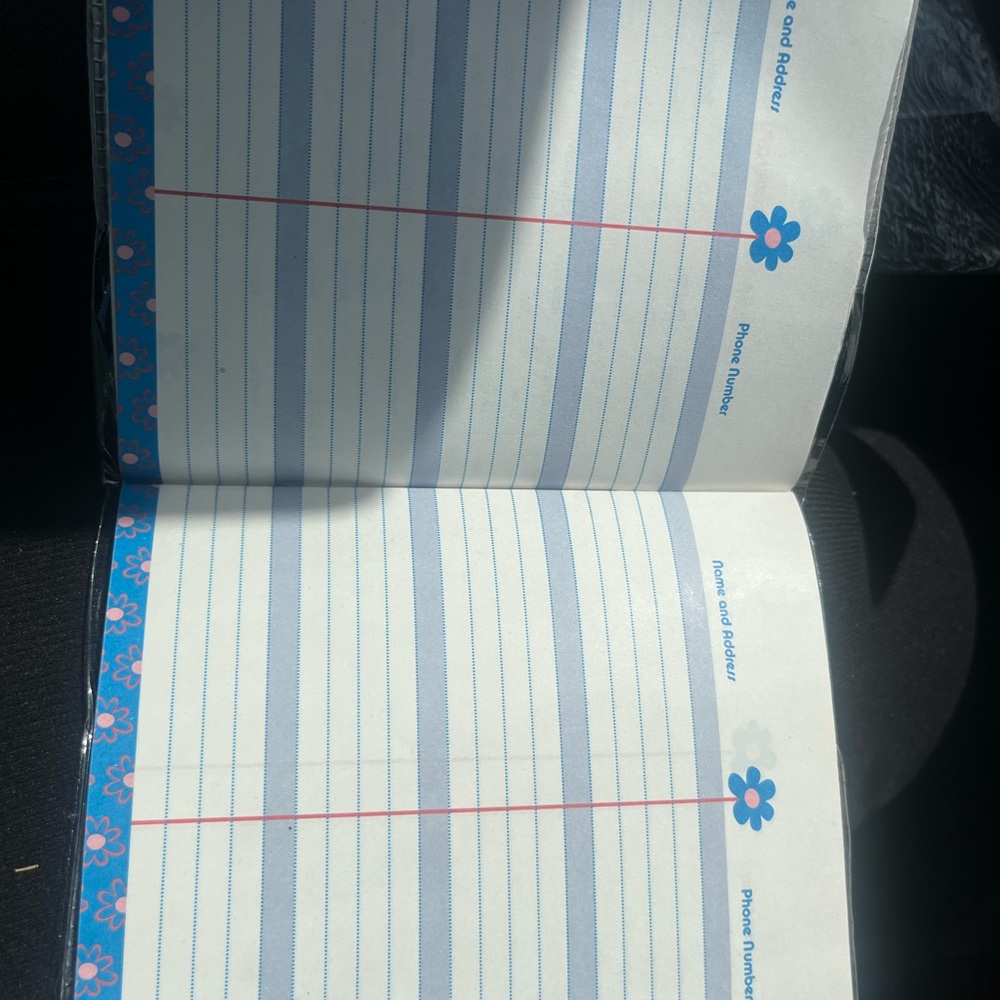 Colorful Address Book with Cartoon Design - Picture 4 of 4